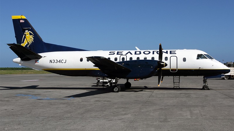 Seaborne plane on tarmac