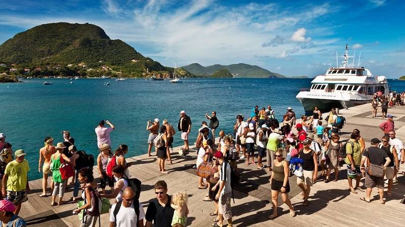 Caribbean pier