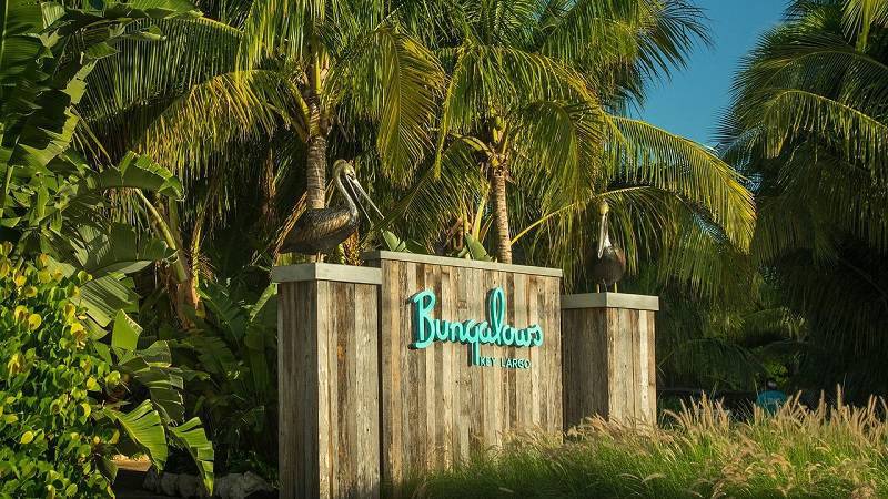 Bungalows Key Largo entrance