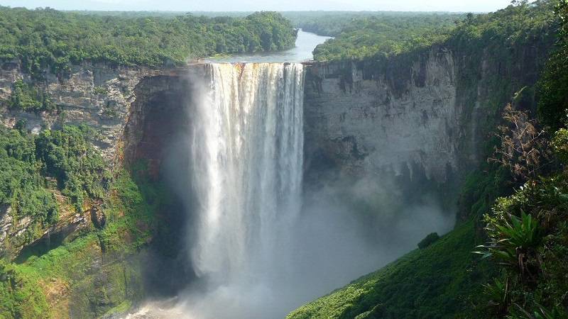 Guyana waterfall