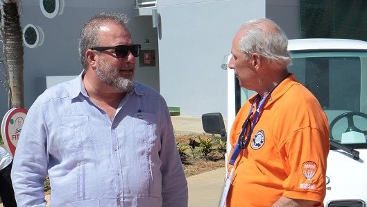 Manuel Marrero and Jose Carlos de Santiago