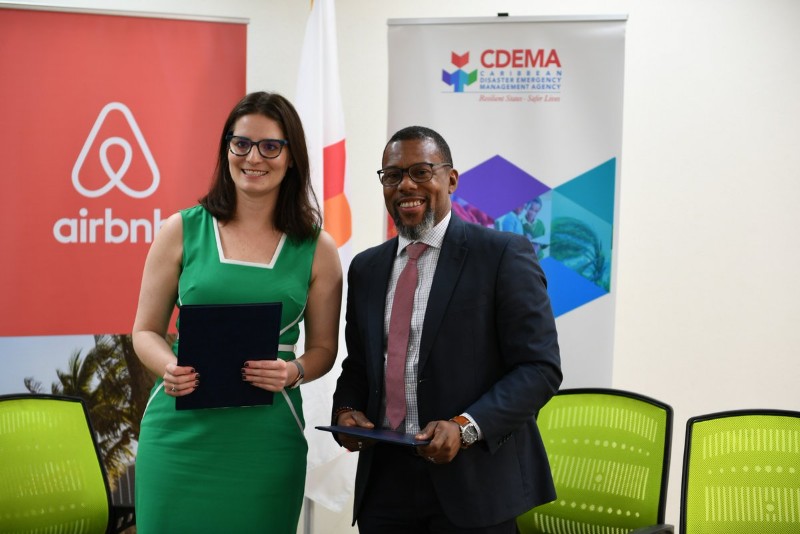 Airbnb and CDEMA