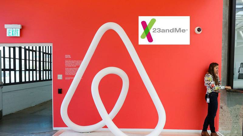 Airbnb and 23andMe