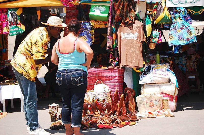artisan village in Jamaica