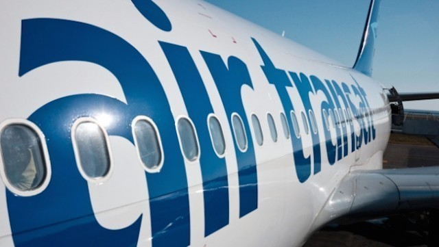 Transat airplane