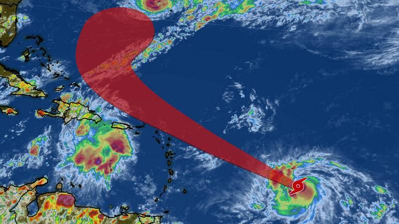 Tropical Storm Jerry Ramps Up to Category One Hurricane