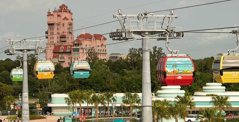 Disney’s Skyliner Set for Big Break Later this Month
