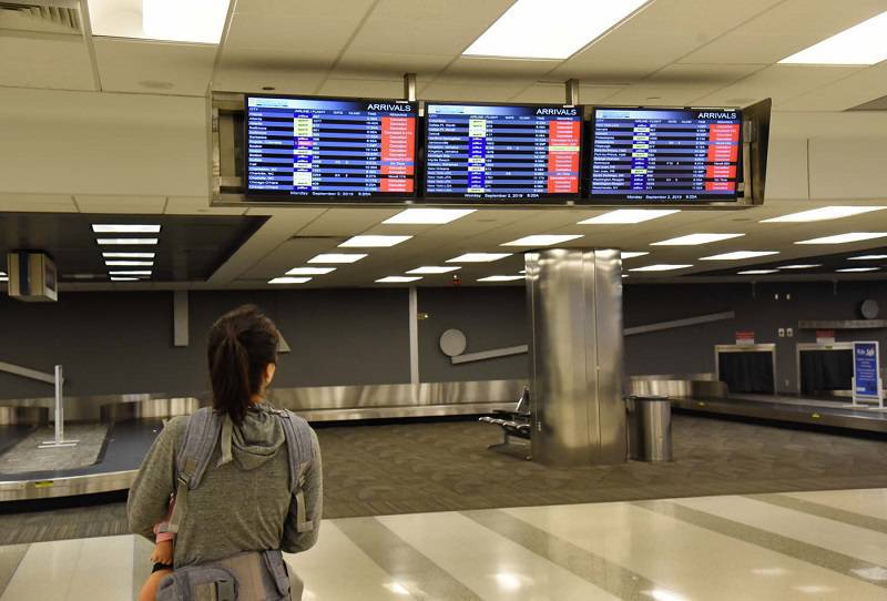 Hundreds of Flights Canceled as Hurricane Dorian Swirls Up North