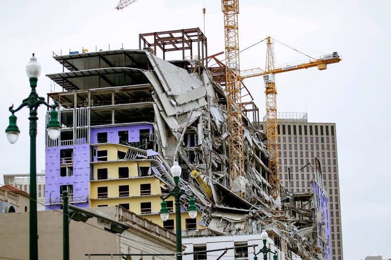 Search for Worker Trapped in New Orleans Building Collapse Continues