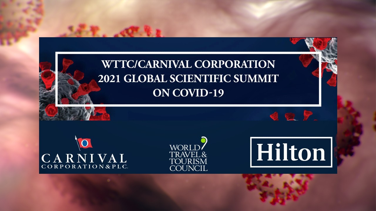logo of the 2021 Global Scientific Summit on COVID-19.
