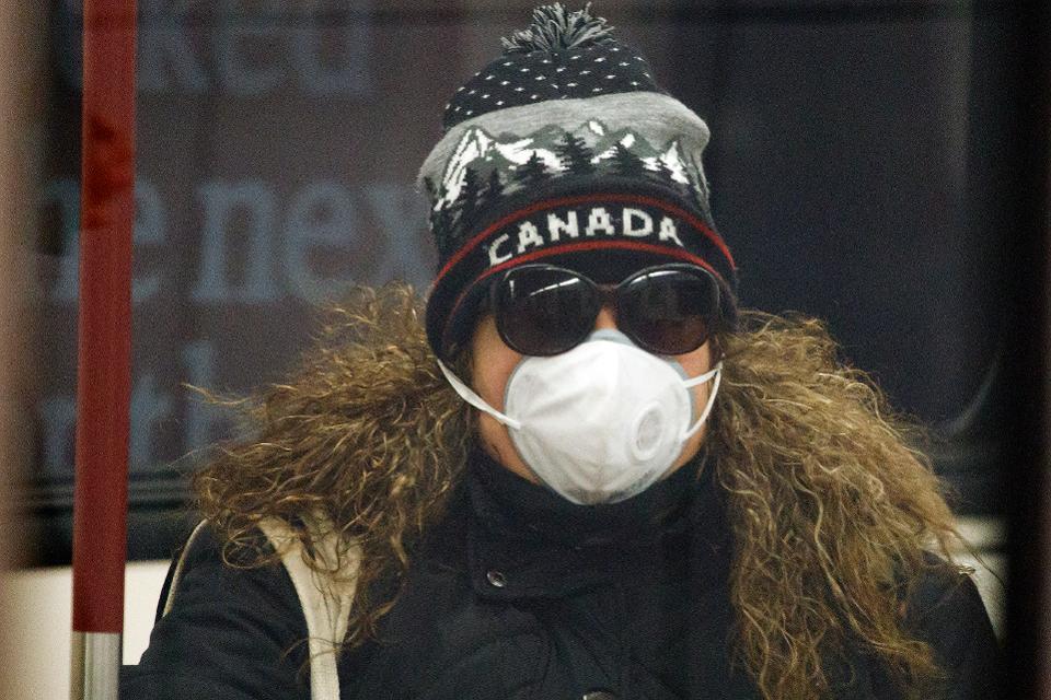 Canadian female traveler