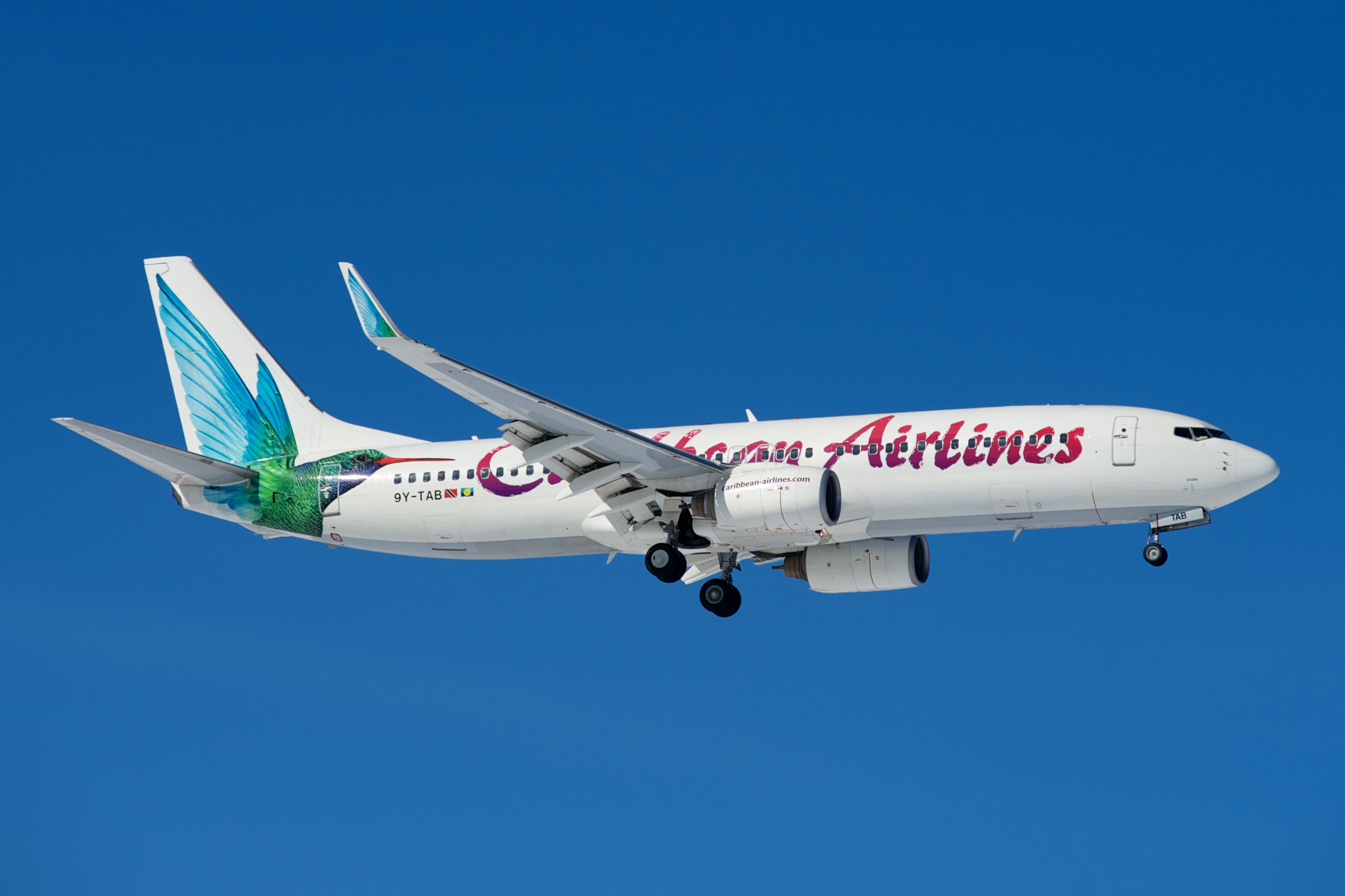 Caribbean Airlines plane