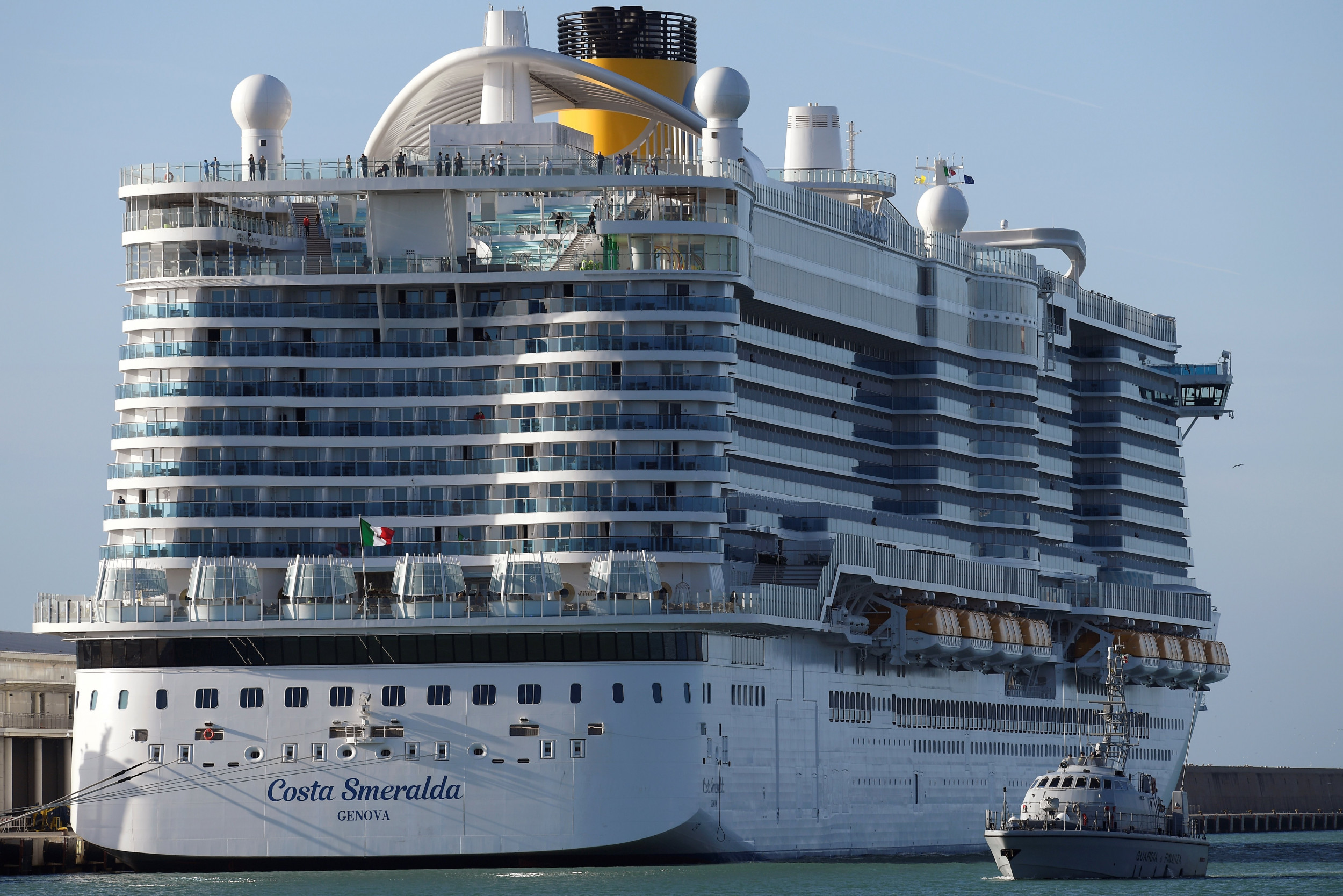 Costa Cruises ship stern