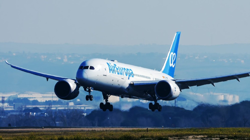 Air Europa aircraft on tarmac