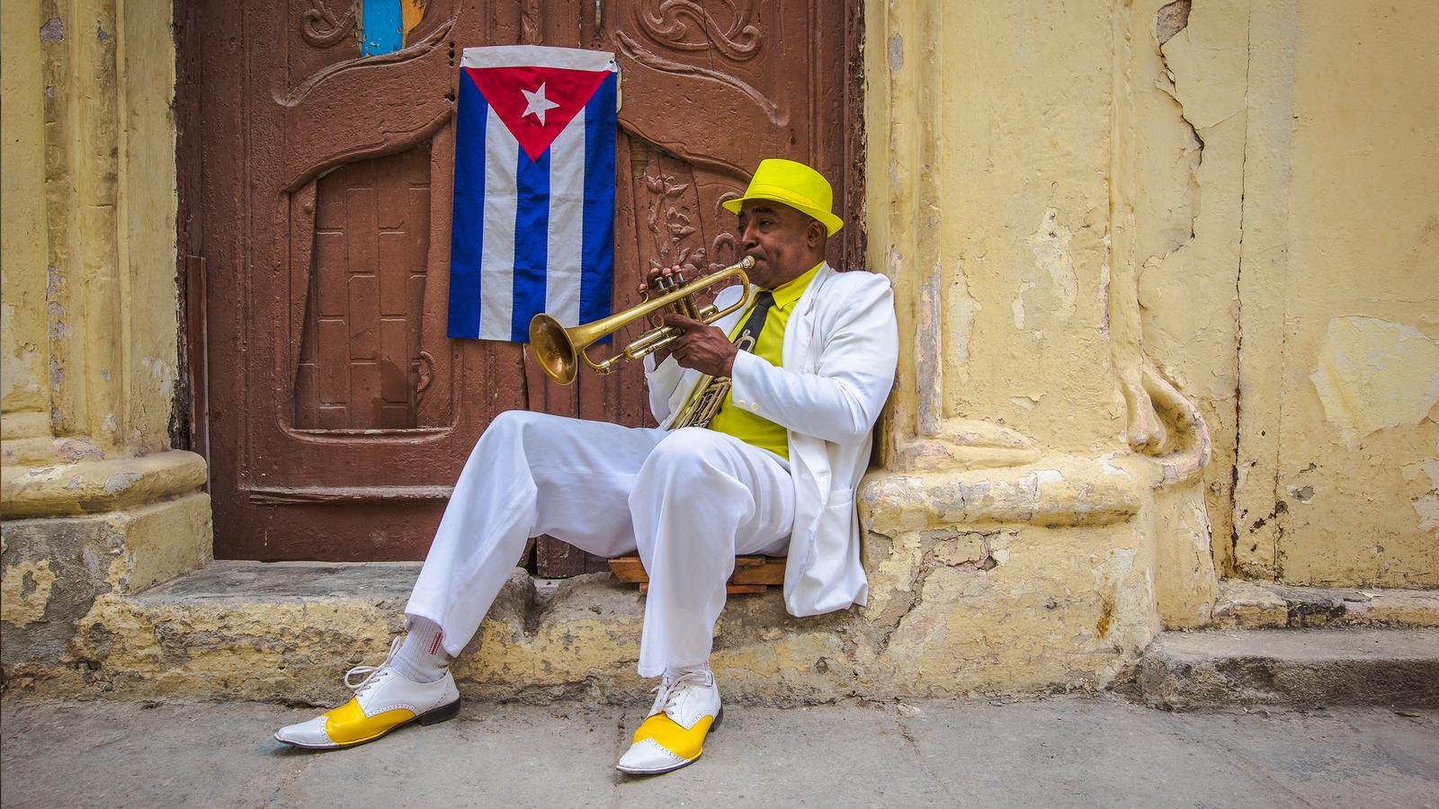 Cuban street musician