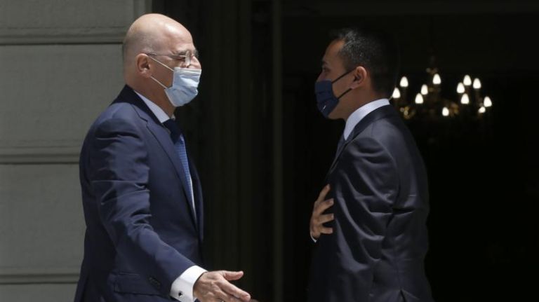 Greek Italian ministers