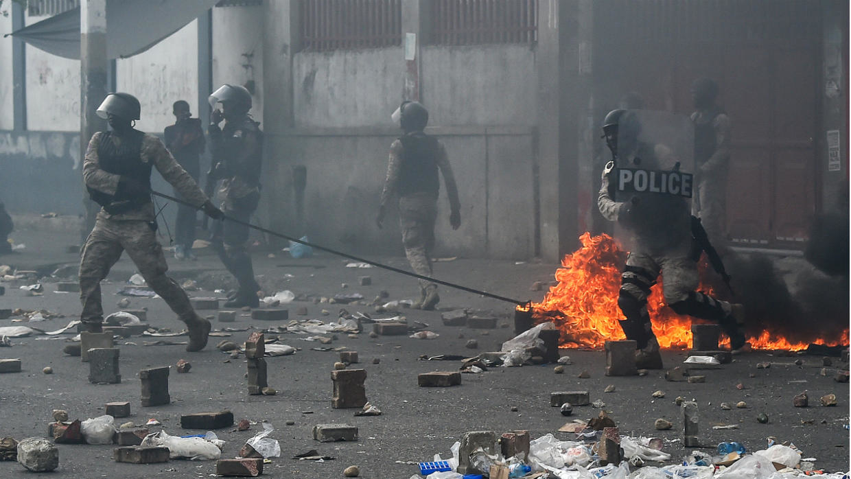 riots in Haiti