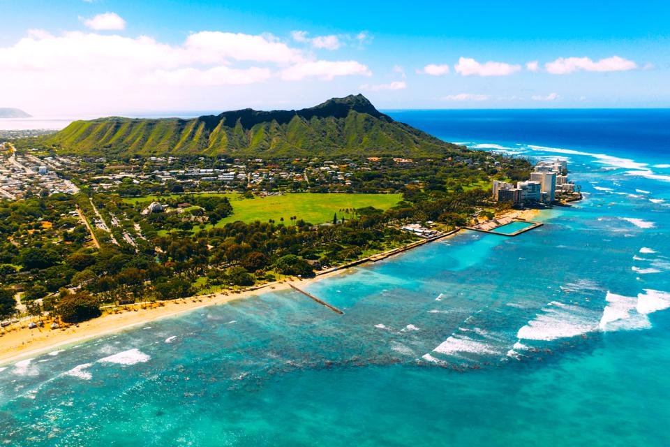 Hawaii from the air