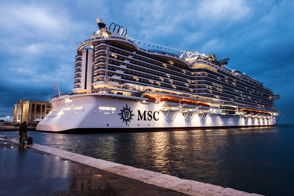 NSC cruise docked