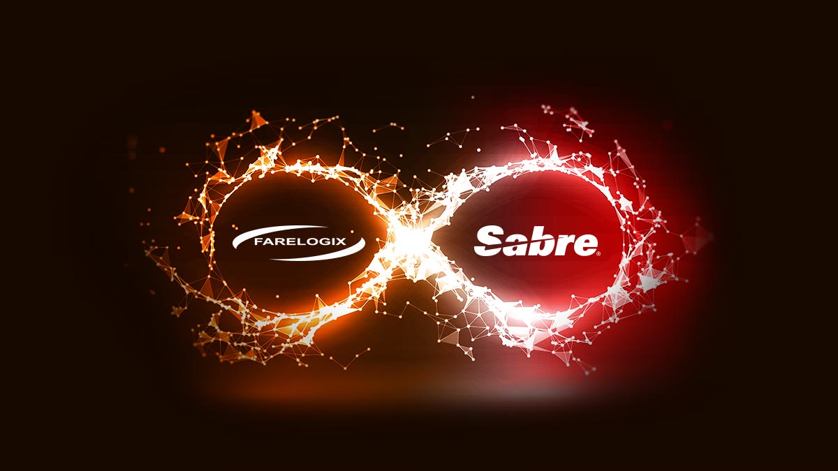 Farelogix and Sabre logos