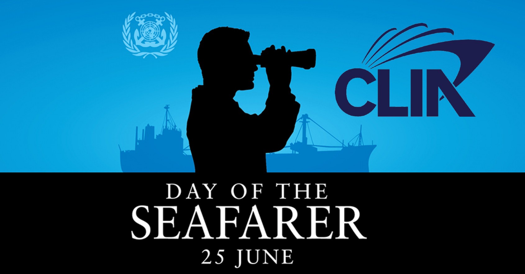 CLIA logo, poster of the International Seafarer Day