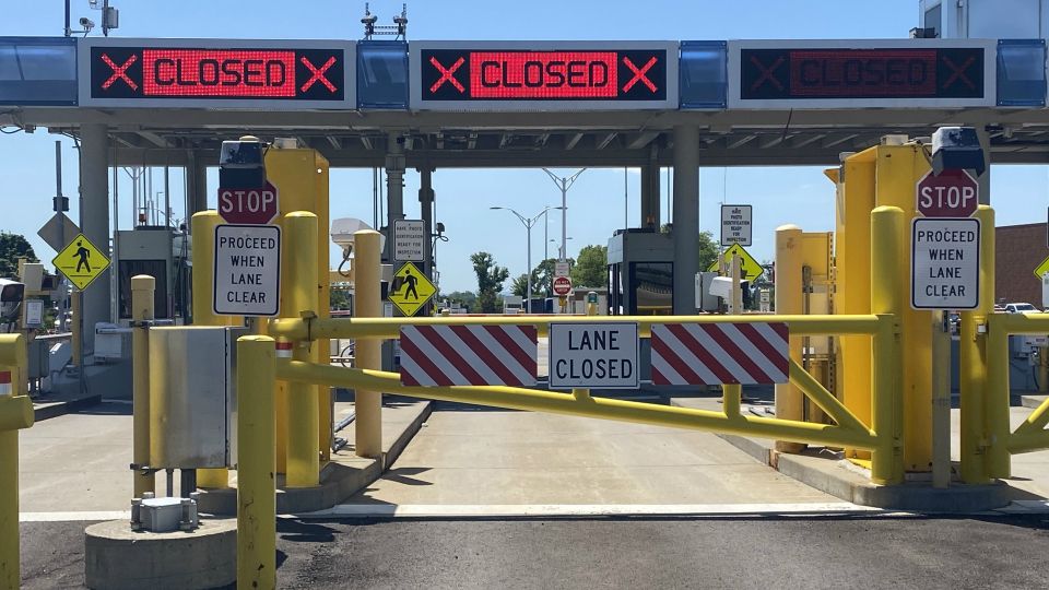 US Canadian border