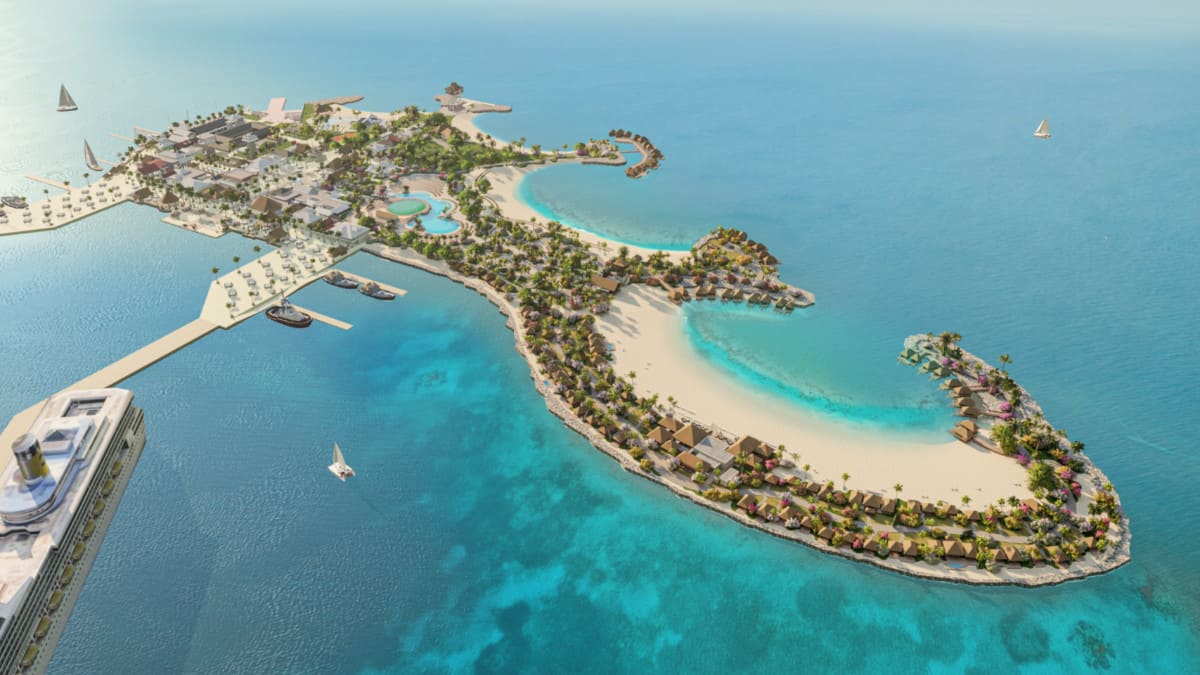 Coral Port Belize rendering