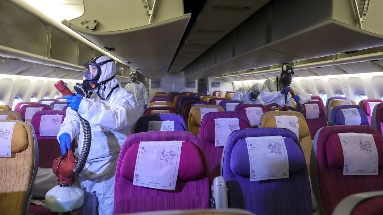 protection inside an aircraft