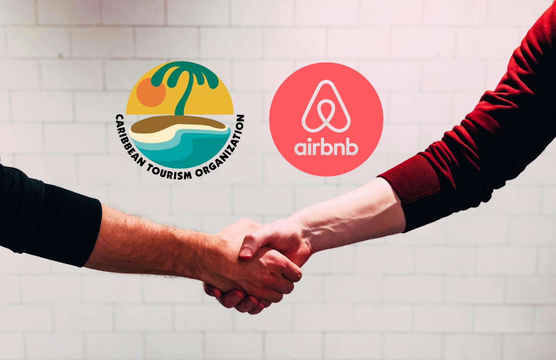 handshake and Airbnb, CTO logos on top