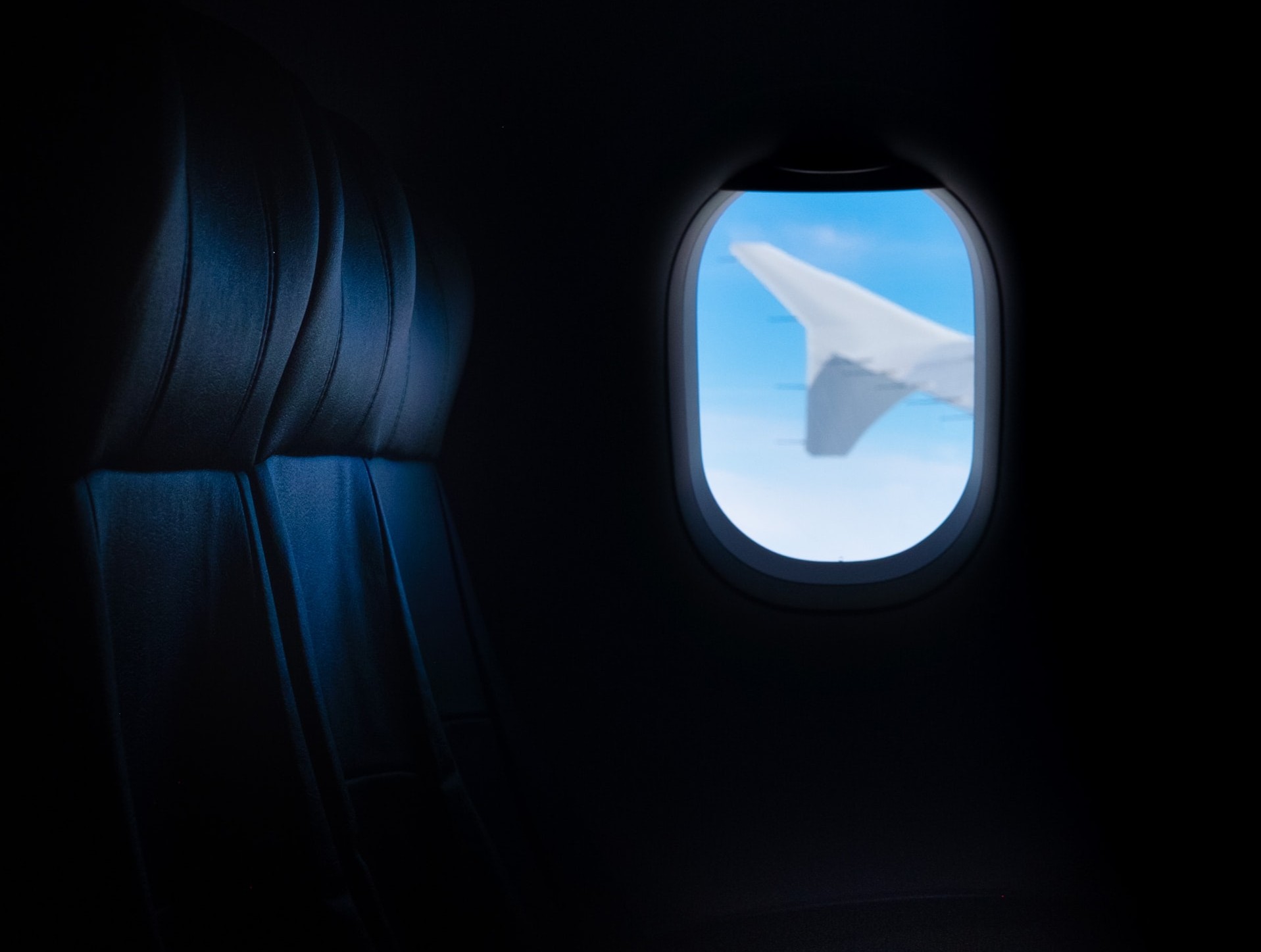 plane window