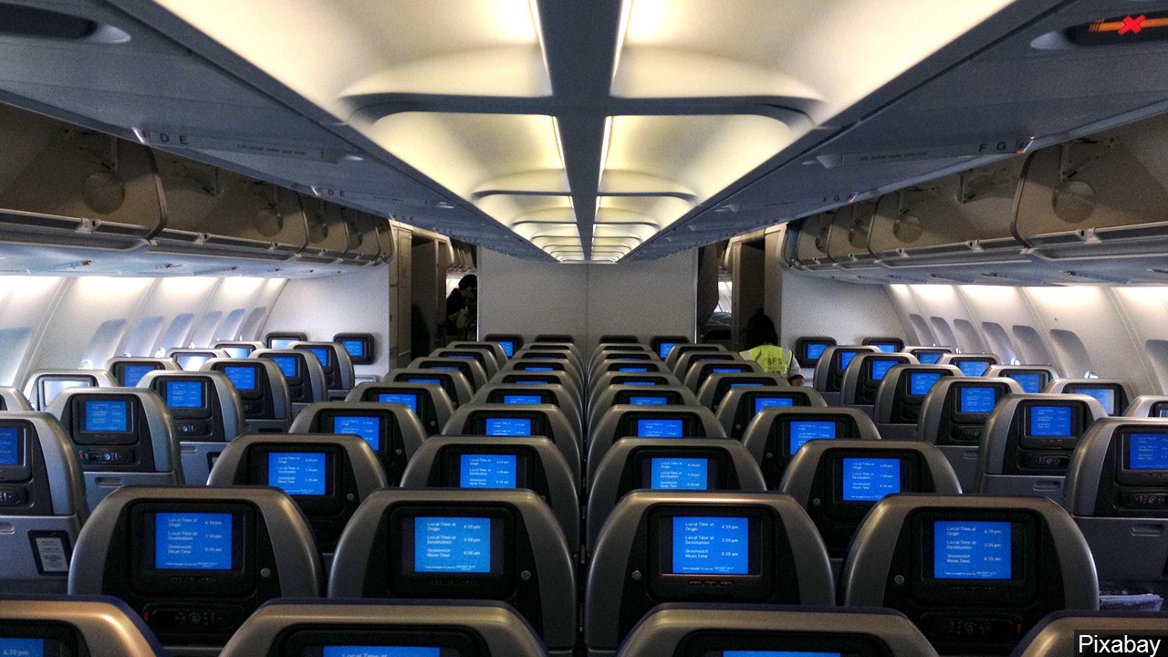 empty plane seats
