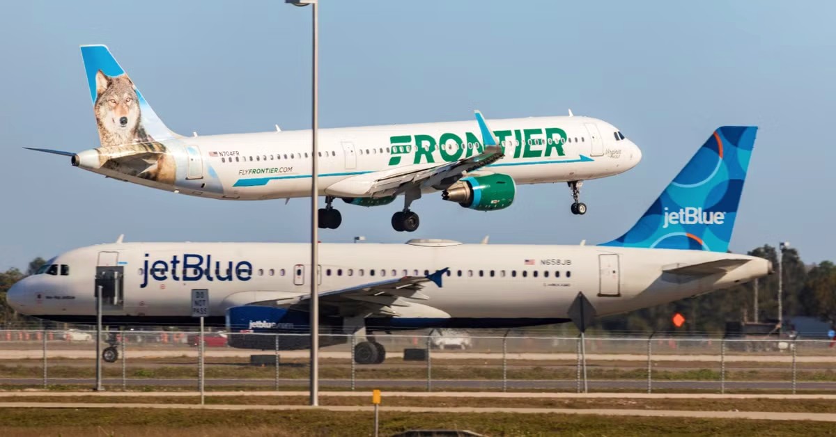 Frontier and JetBlue