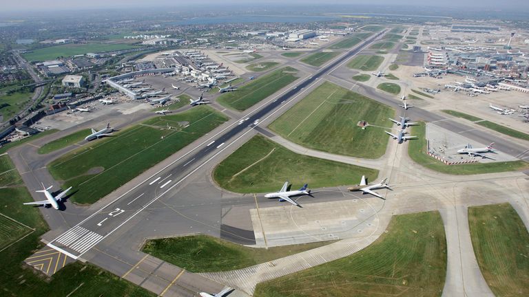 rendering of Heathrow expansion plan