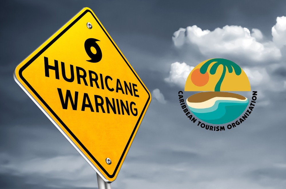 hurricane season sign and CTO logo