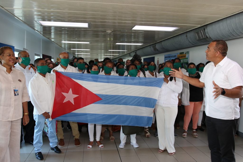 Cuban doctors arrive in Jamaica