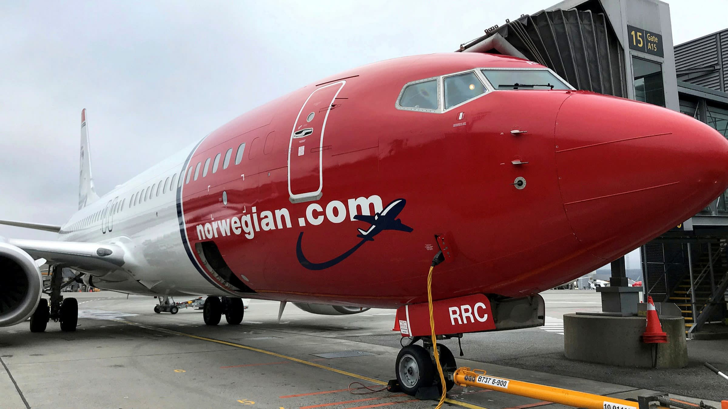 Norwegian plane