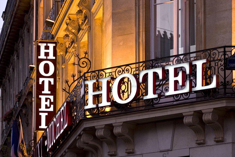 Hotel signs