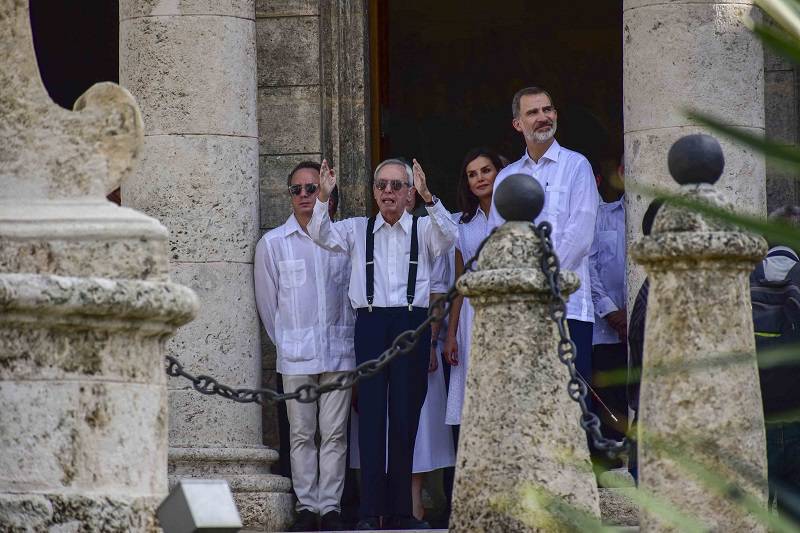 King Felipe in Havana