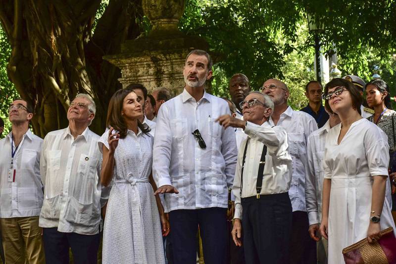 King Felipe in Havana