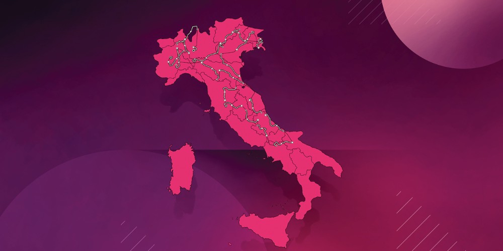 map of Italy, Cortina