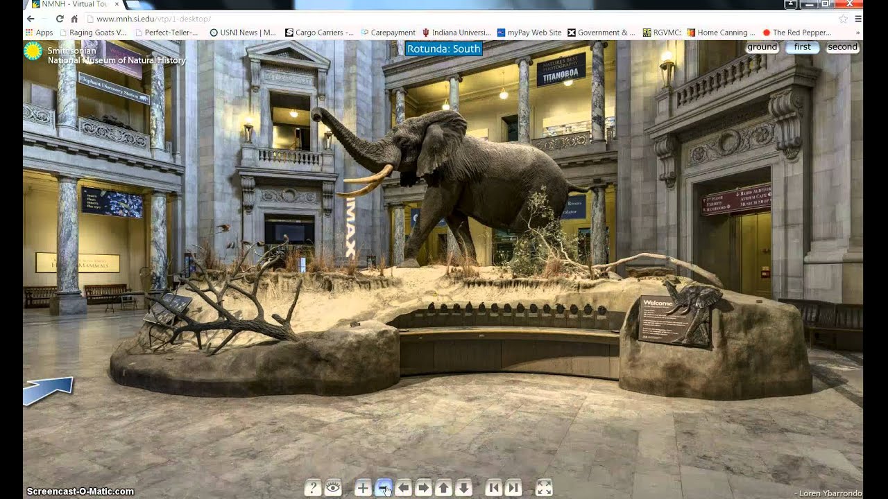 Smithsonian Museum virtual tour
