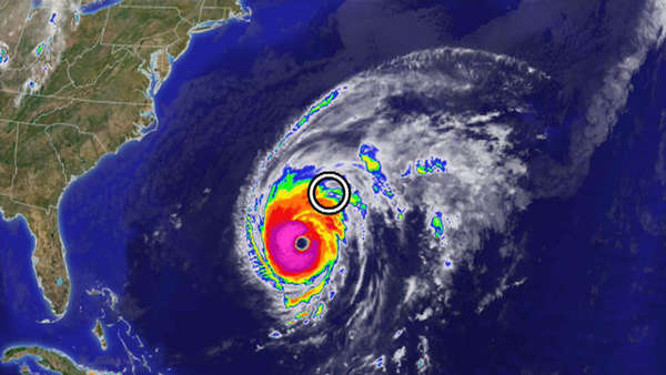 Hurricane Nicole Hits Bermuda Hard