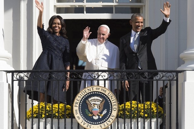 President Obama Receives Pope Francis at the White House