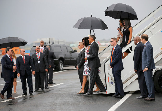 U.S. President Barack Obama Arrives in Cuba