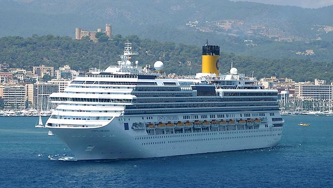 Costa Concordia Refloated off Tuscany