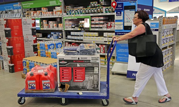 Florida residents are loading up on groceries and supplies Orlando, Orange County Prepare for Hurricane Matthew