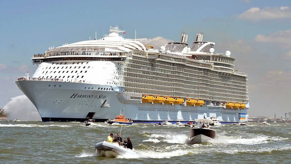 RCCL’s Harmony of the Seas Docks in Puerto Rico