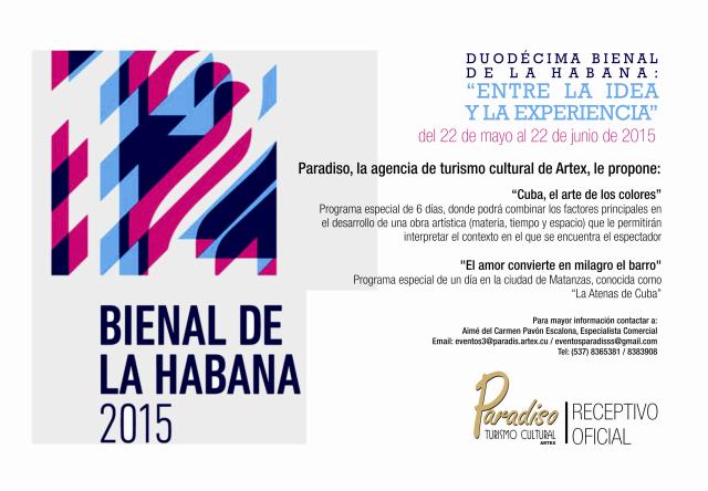 ARTEX’s Paradiso Is the Official Incoming Agency of the Havana Biennial