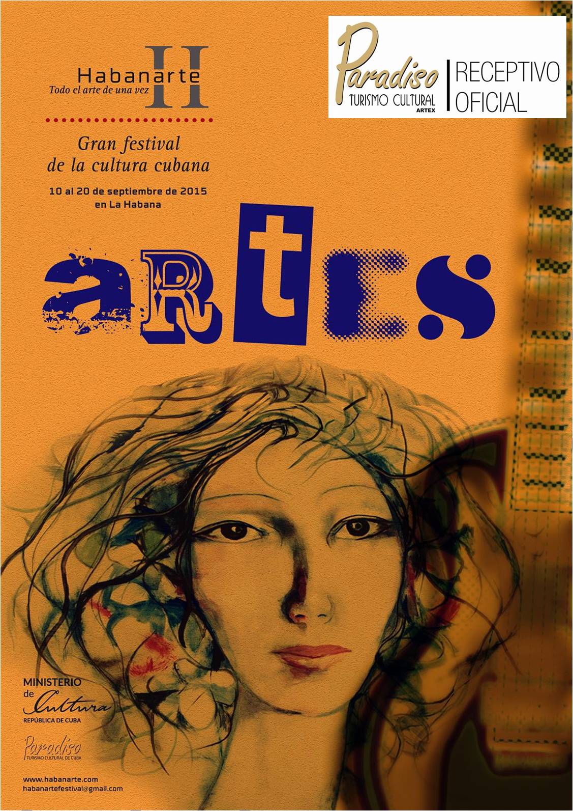 Paradiso, Artex’s Cultural Tourism Agency, Official Inbound Agency of Habanarte 2015
