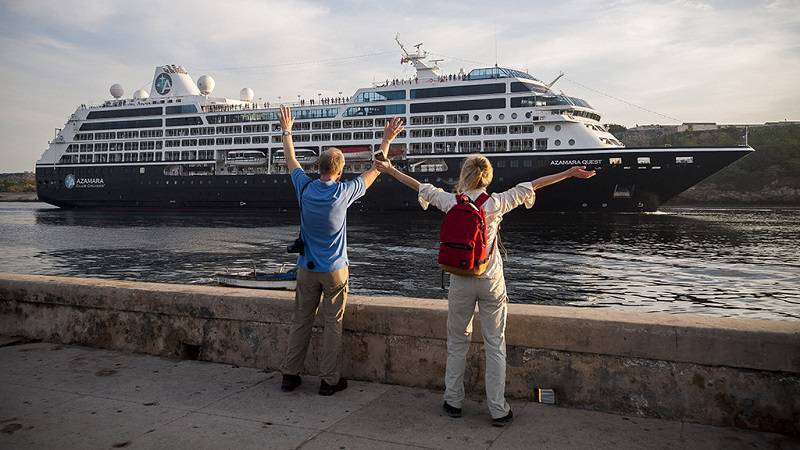 RCCL’s Azamara Quest Docks in Havana